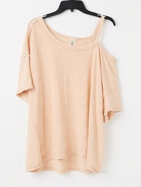 We The Free~Free People Alex Tee In Rosemoon~Size Large